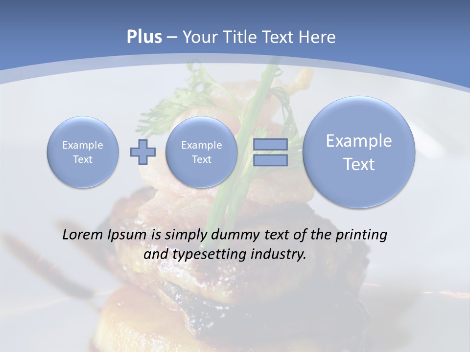Basil Eating Herb PowerPoint Template