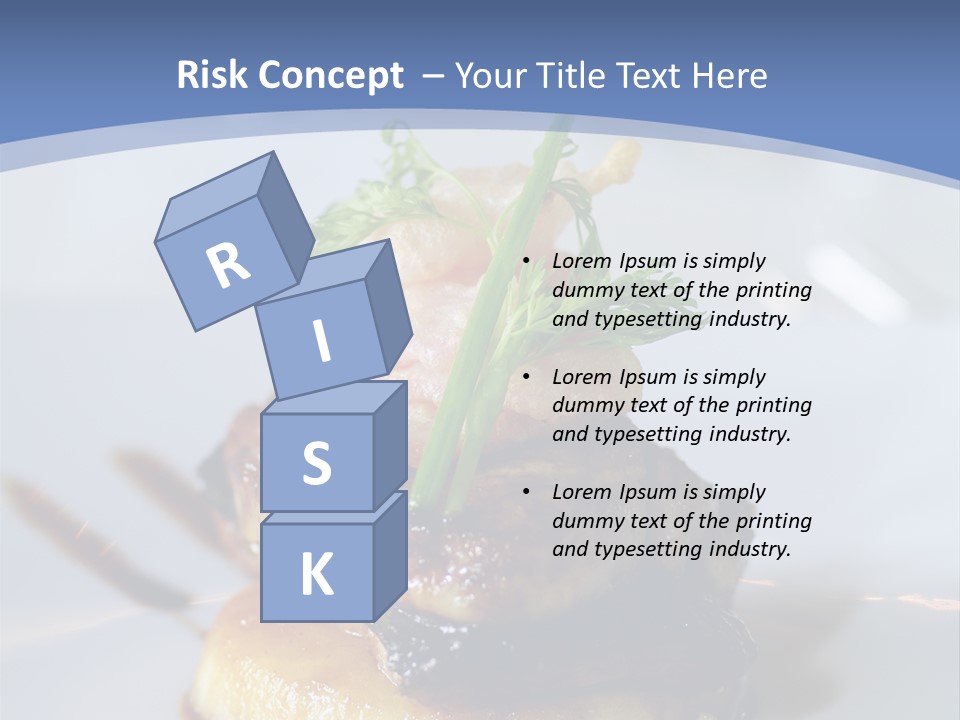 Basil Eating Herb PowerPoint Template