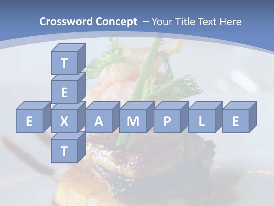 Basil Eating Herb PowerPoint Template