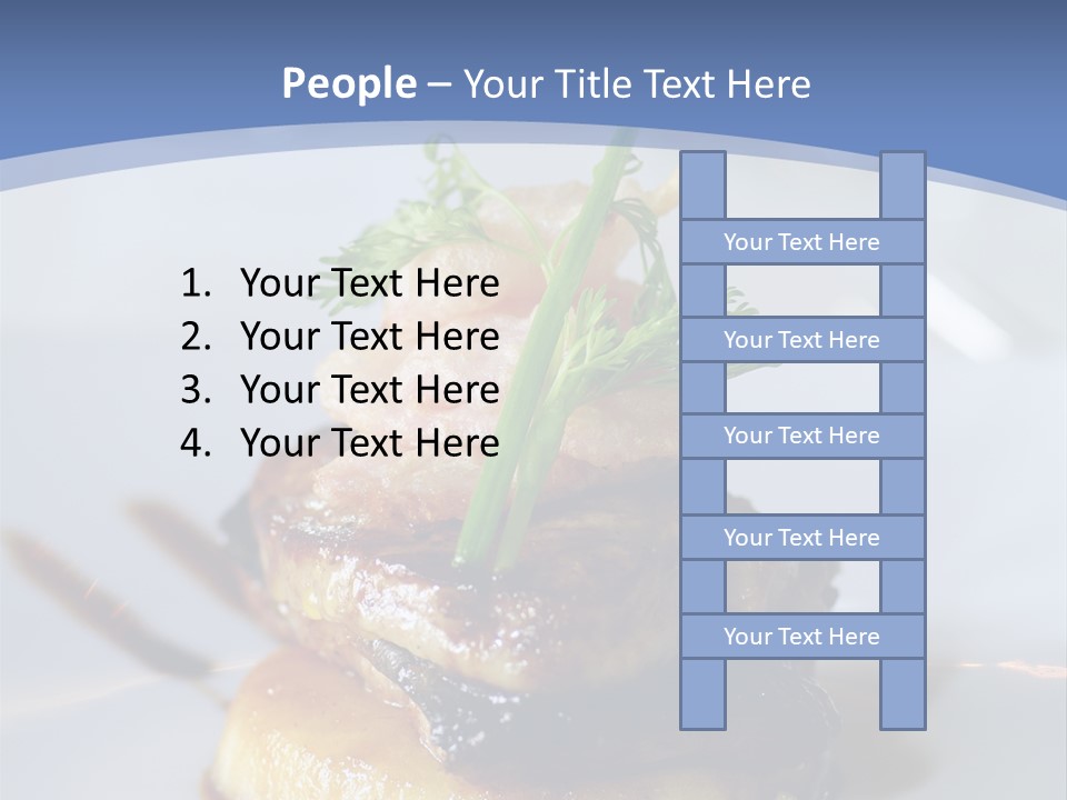 Basil Eating Herb PowerPoint Template