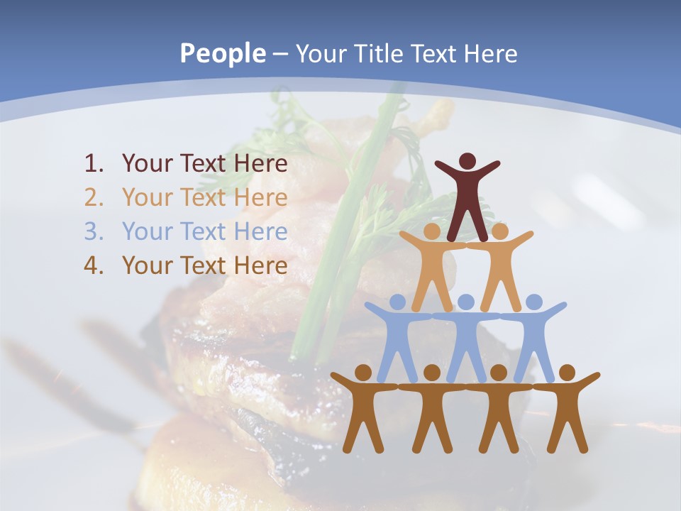 Basil Eating Herb PowerPoint Template