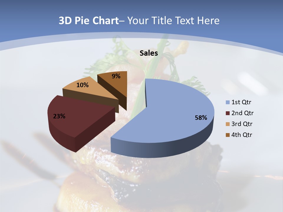 Basil Eating Herb PowerPoint Template
