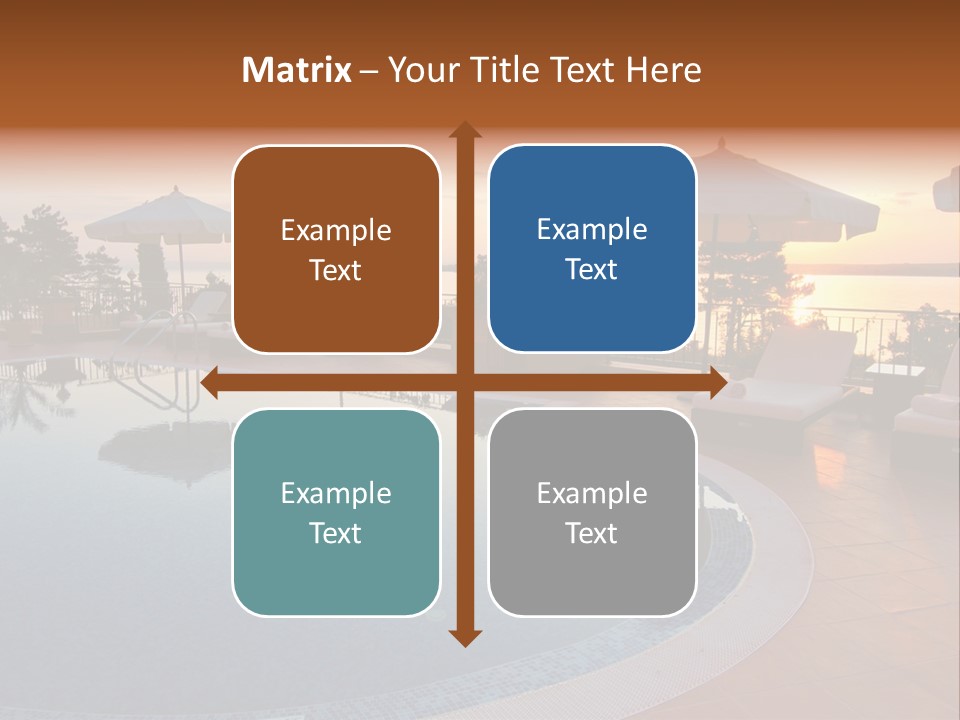 Scene Hotel Vacation PowerPoint Template