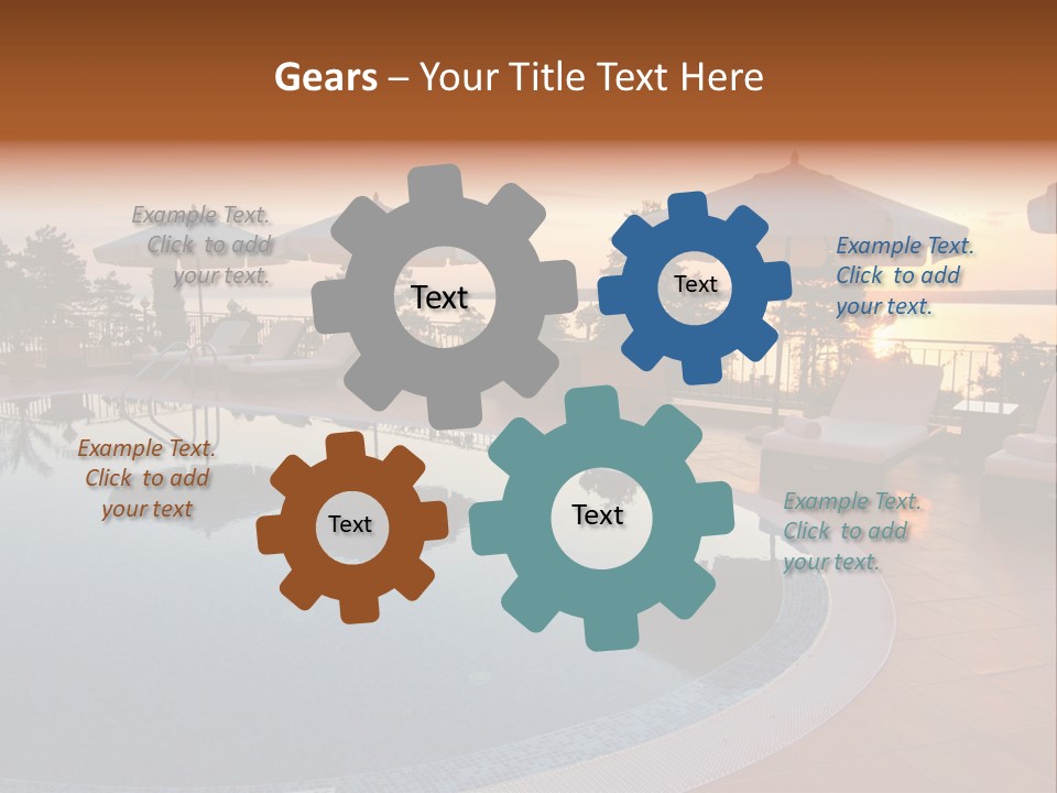 Scene Hotel Vacation PowerPoint Template