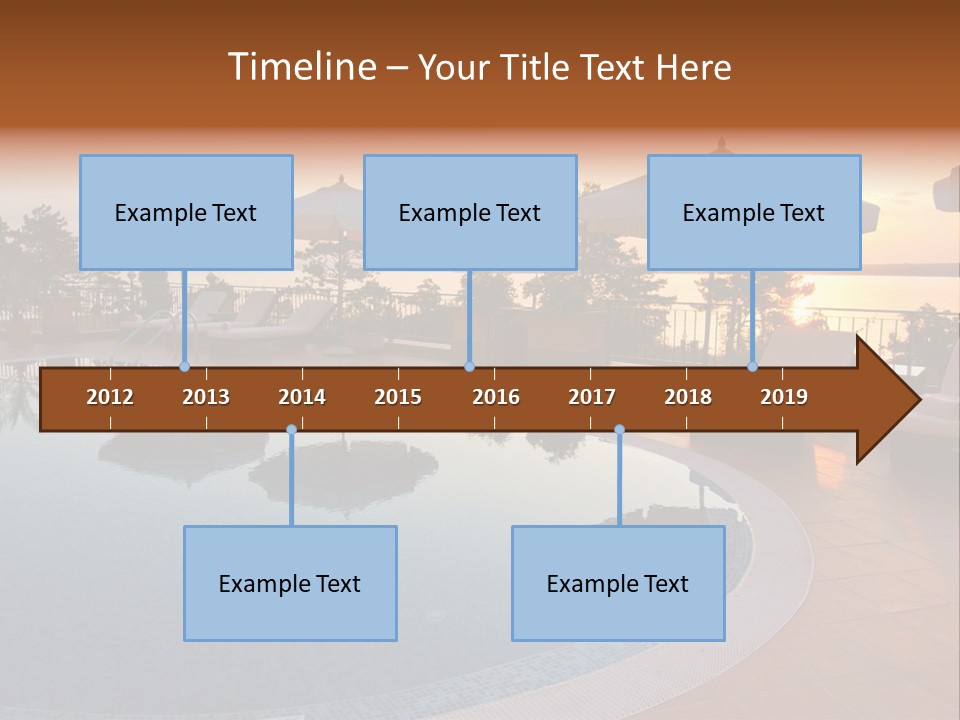 Scene Hotel Vacation PowerPoint Template