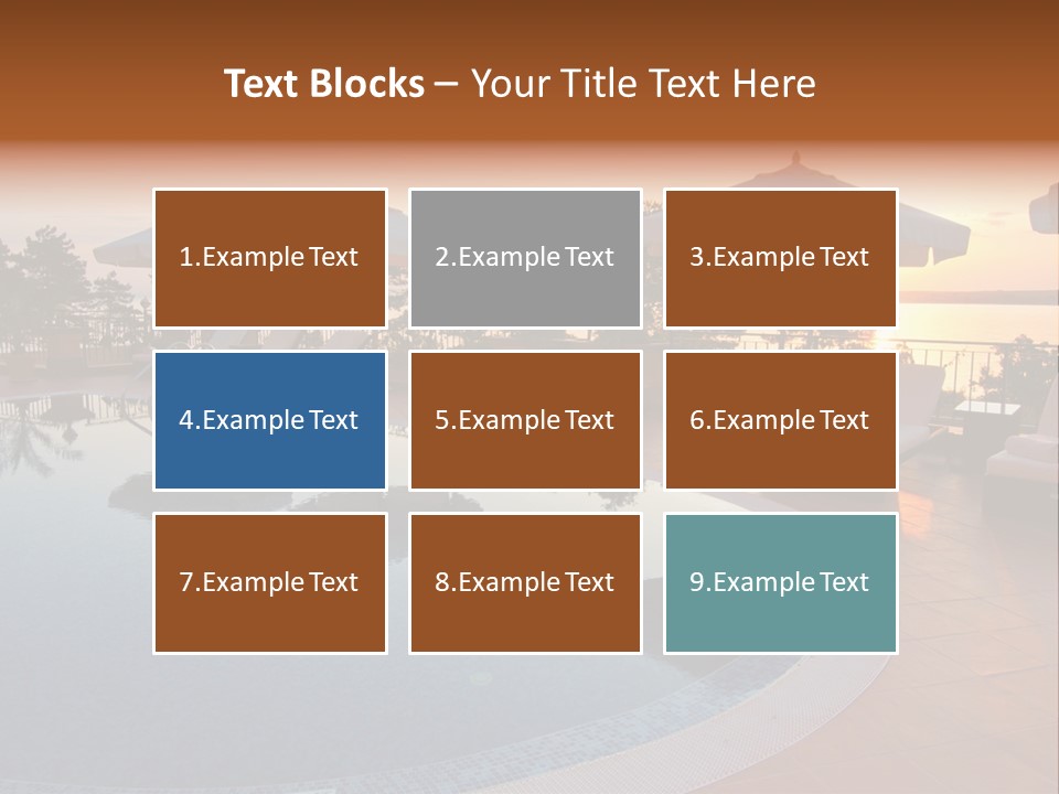 Scene Hotel Vacation PowerPoint Template