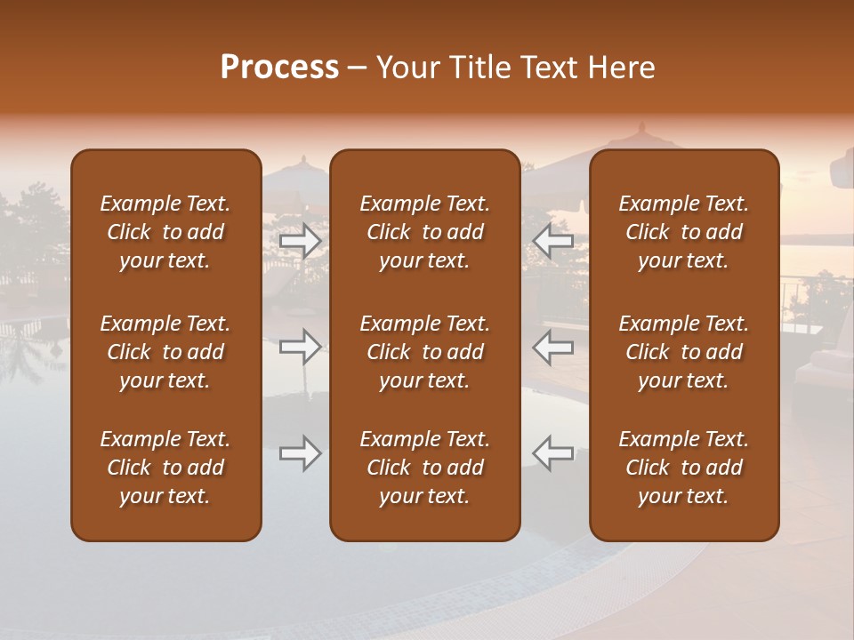 Scene Hotel Vacation PowerPoint Template