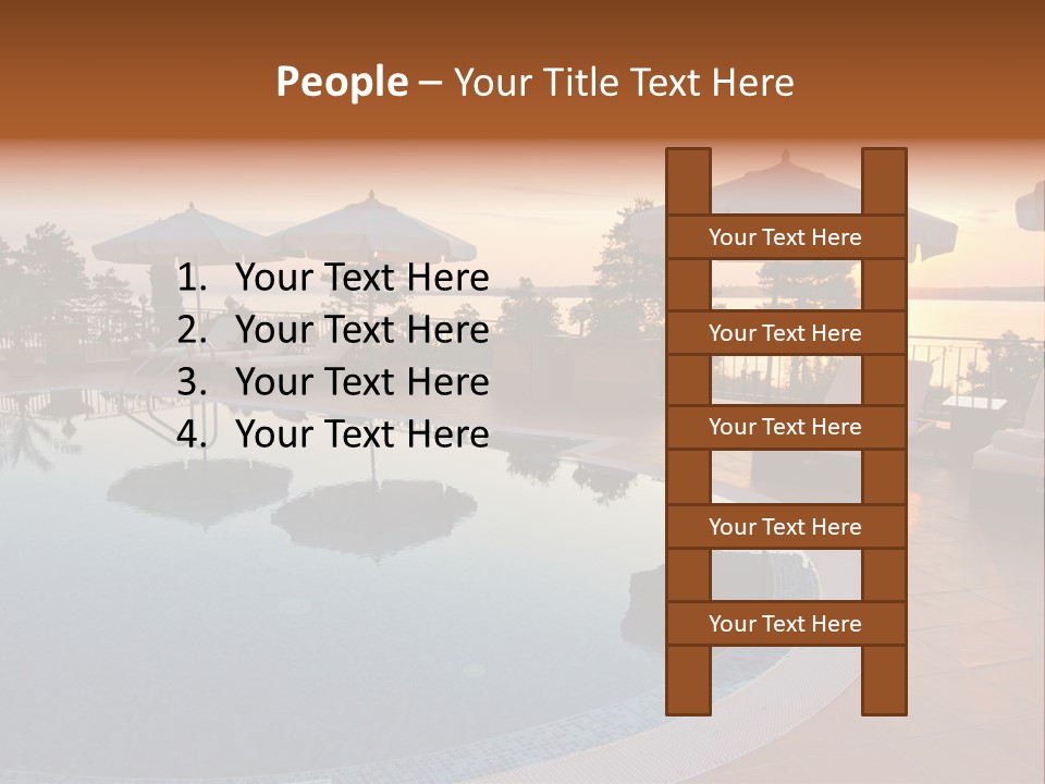 Scene Hotel Vacation PowerPoint Template