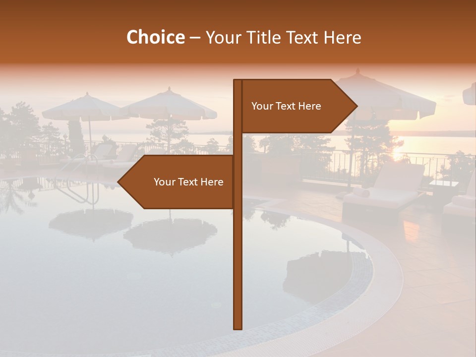 Scene Hotel Vacation PowerPoint Template