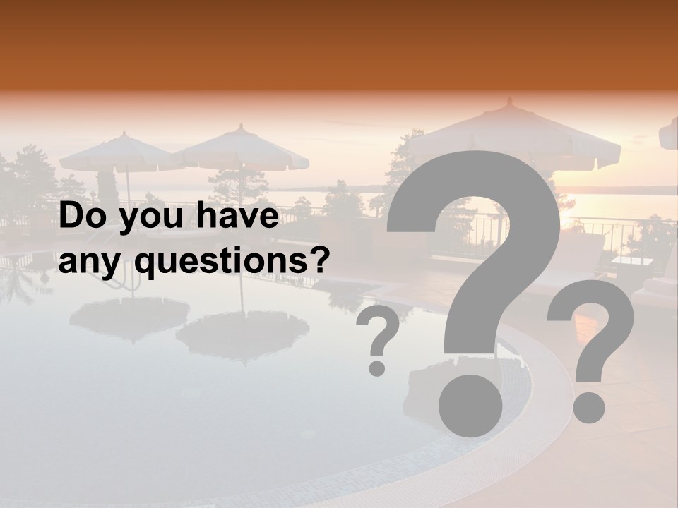 Scene Hotel Vacation PowerPoint Template