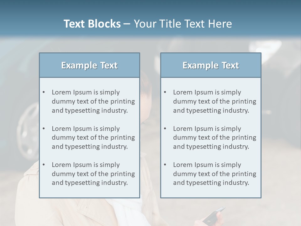 Guilt Blame Condition PowerPoint Template