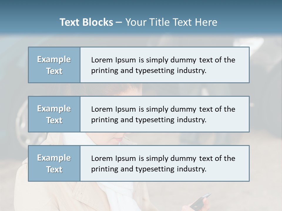 Guilt Blame Condition PowerPoint Template