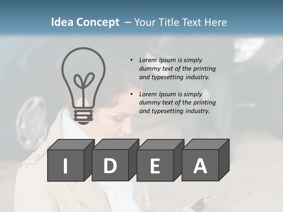 Guilt Blame Condition PowerPoint Template