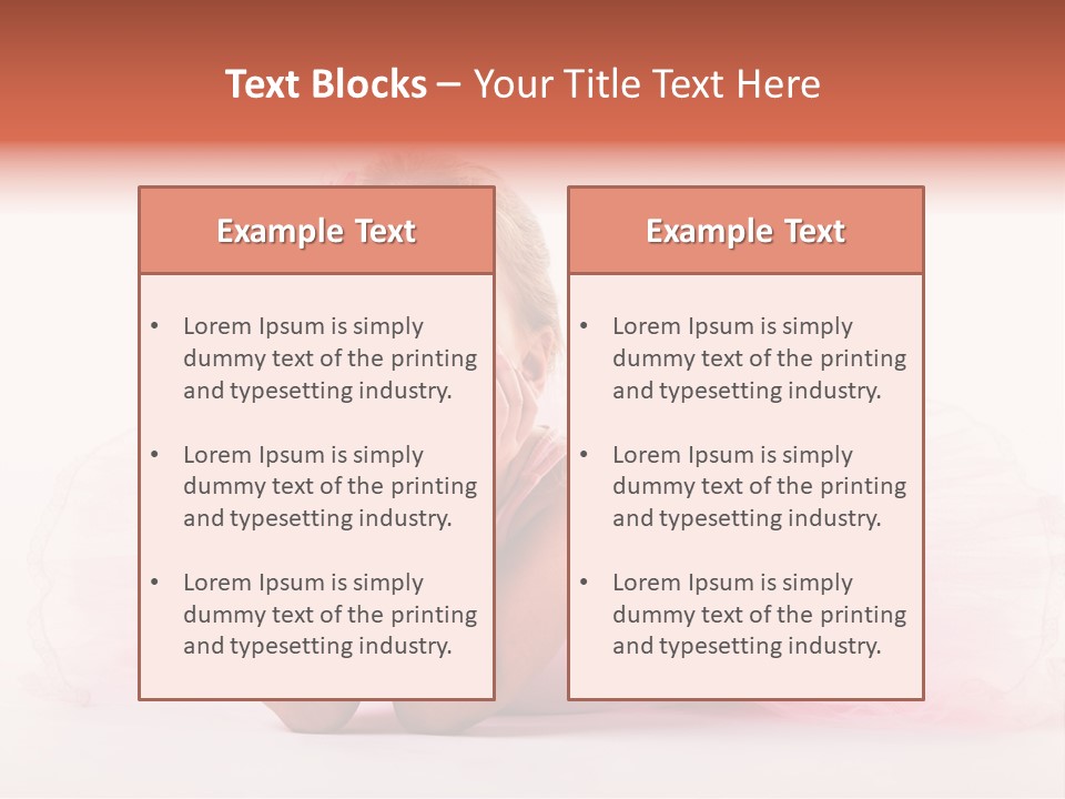 Face Outskirt Love PowerPoint Template
