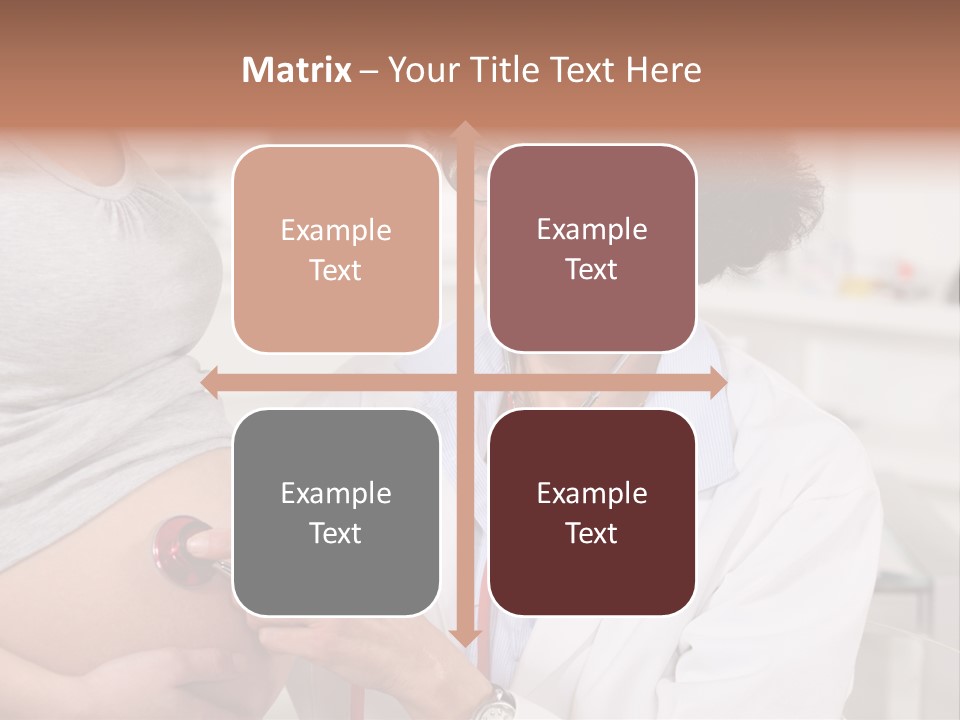 Belly Female Gynecology PowerPoint Template