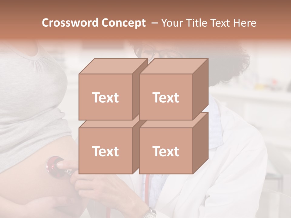 Belly Female Gynecology PowerPoint Template