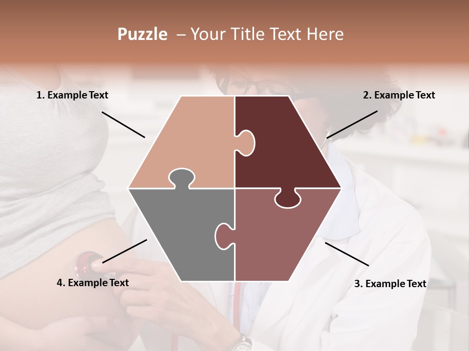 Belly Female Gynecology PowerPoint Template