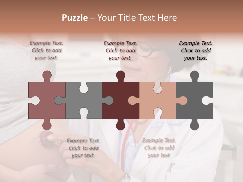 Belly Female Gynecology PowerPoint Template