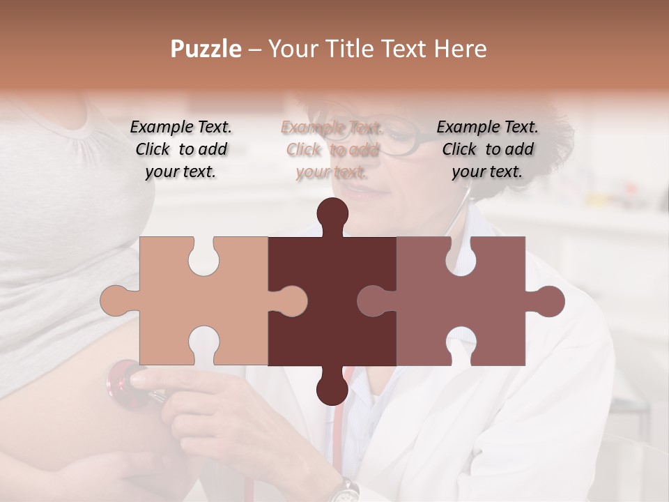 Belly Female Gynecology PowerPoint Template