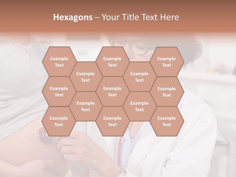 Belly Female Gynecology PowerPoint Template