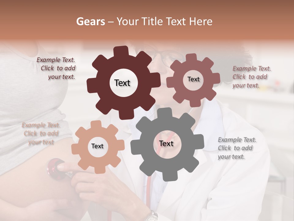 Belly Female Gynecology PowerPoint Template