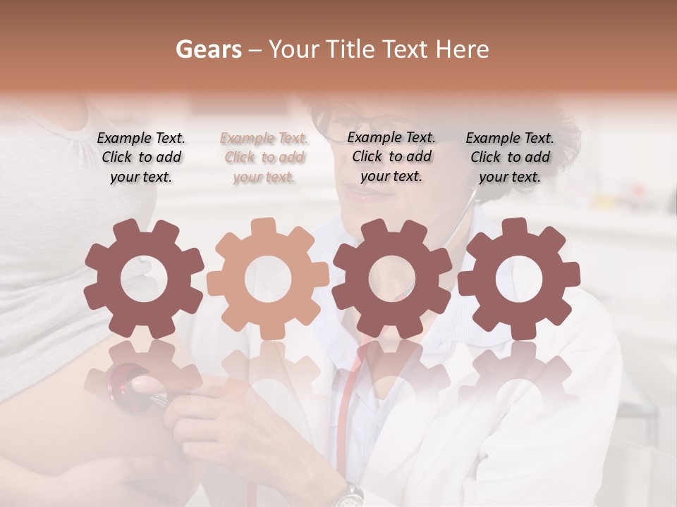 Belly Female Gynecology PowerPoint Template