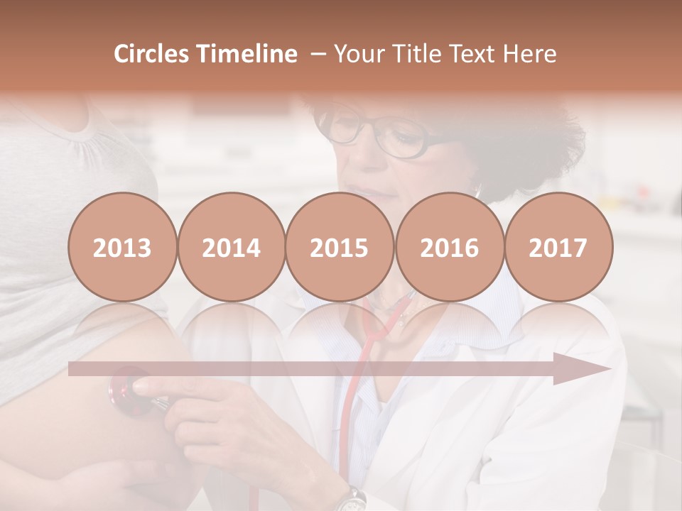 Belly Female Gynecology PowerPoint Template