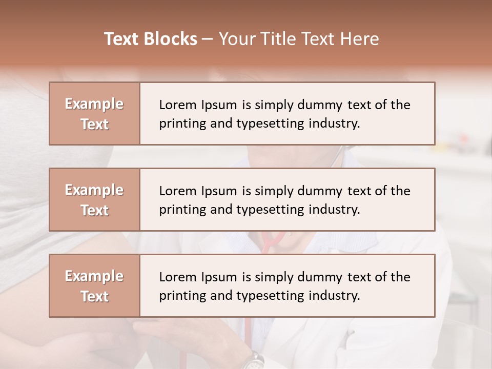 Belly Female Gynecology PowerPoint Template