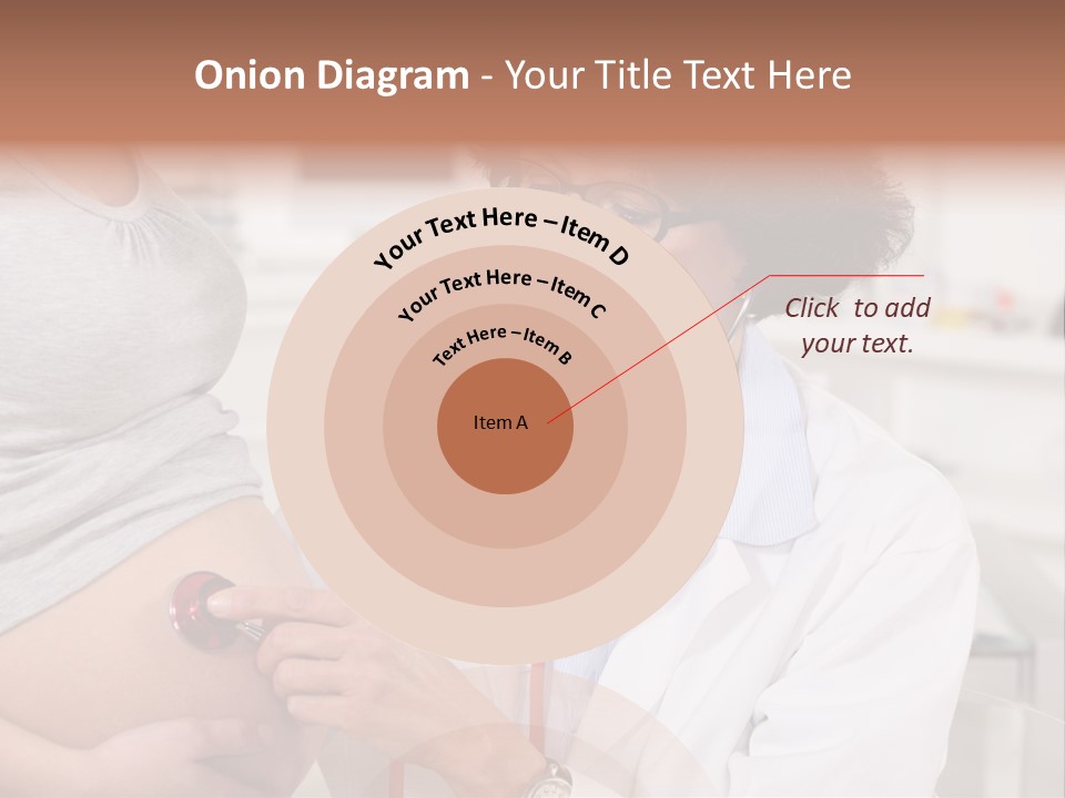 Belly Female Gynecology PowerPoint Template
