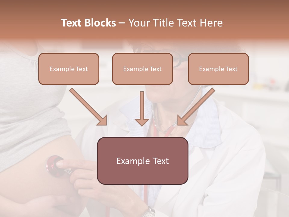 Belly Female Gynecology PowerPoint Template