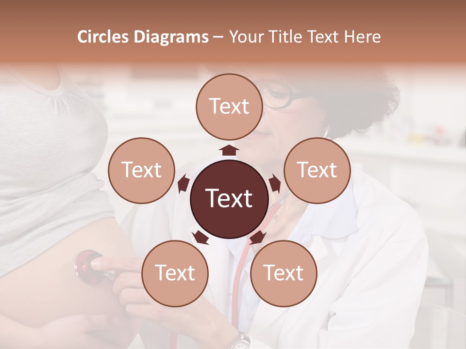 Belly Female Gynecology PowerPoint Template