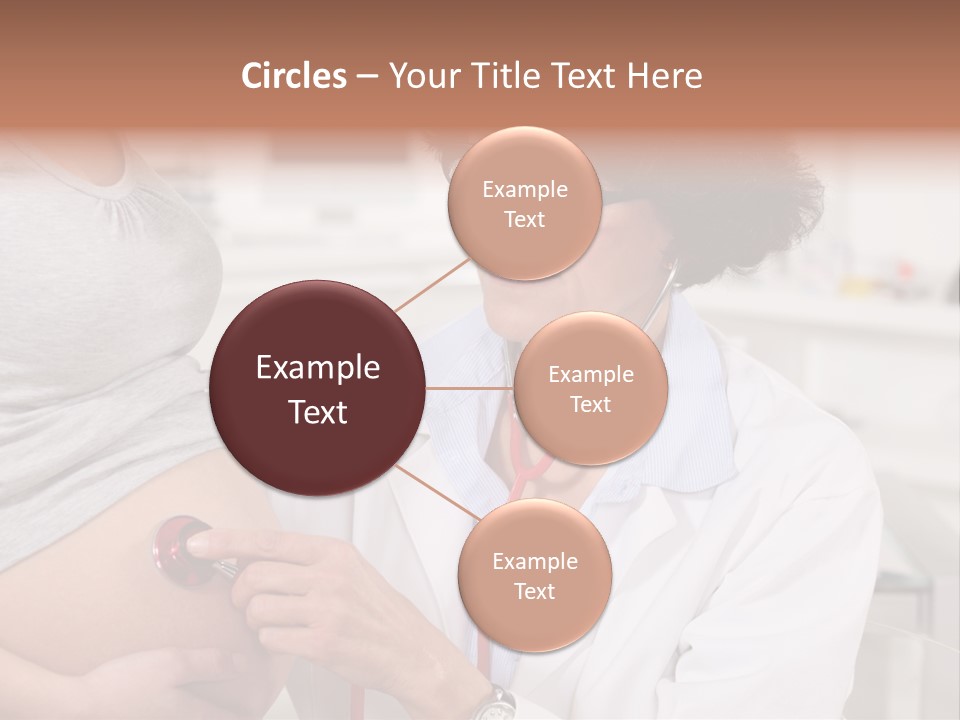 Belly Female Gynecology PowerPoint Template