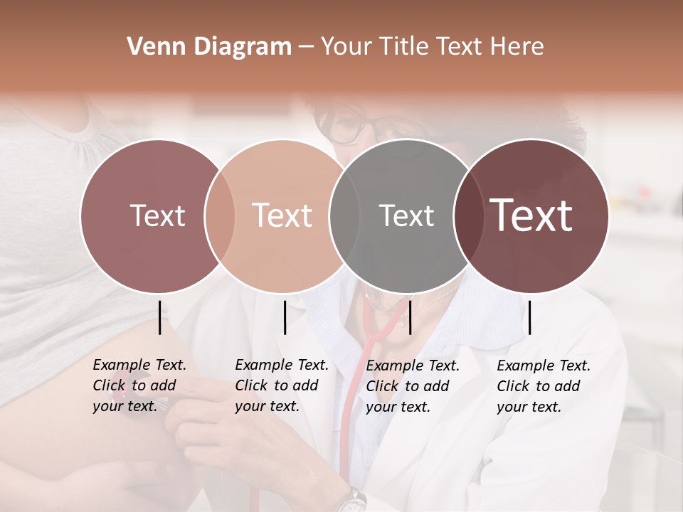 Belly Female Gynecology PowerPoint Template