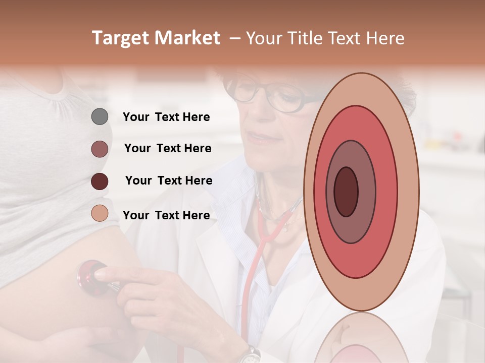 Belly Female Gynecology PowerPoint Template