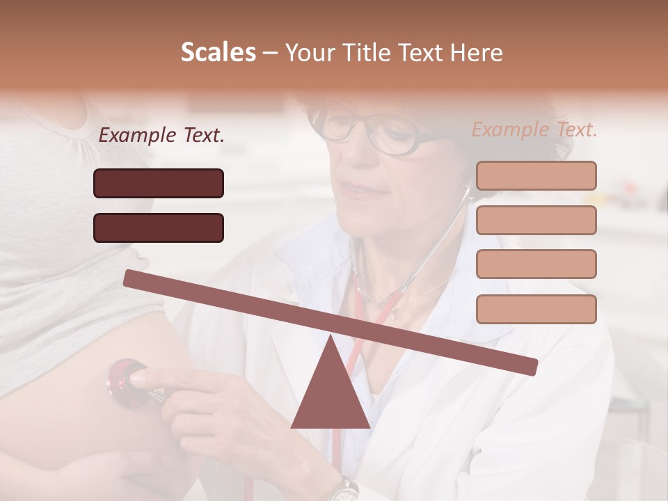 Belly Female Gynecology PowerPoint Template