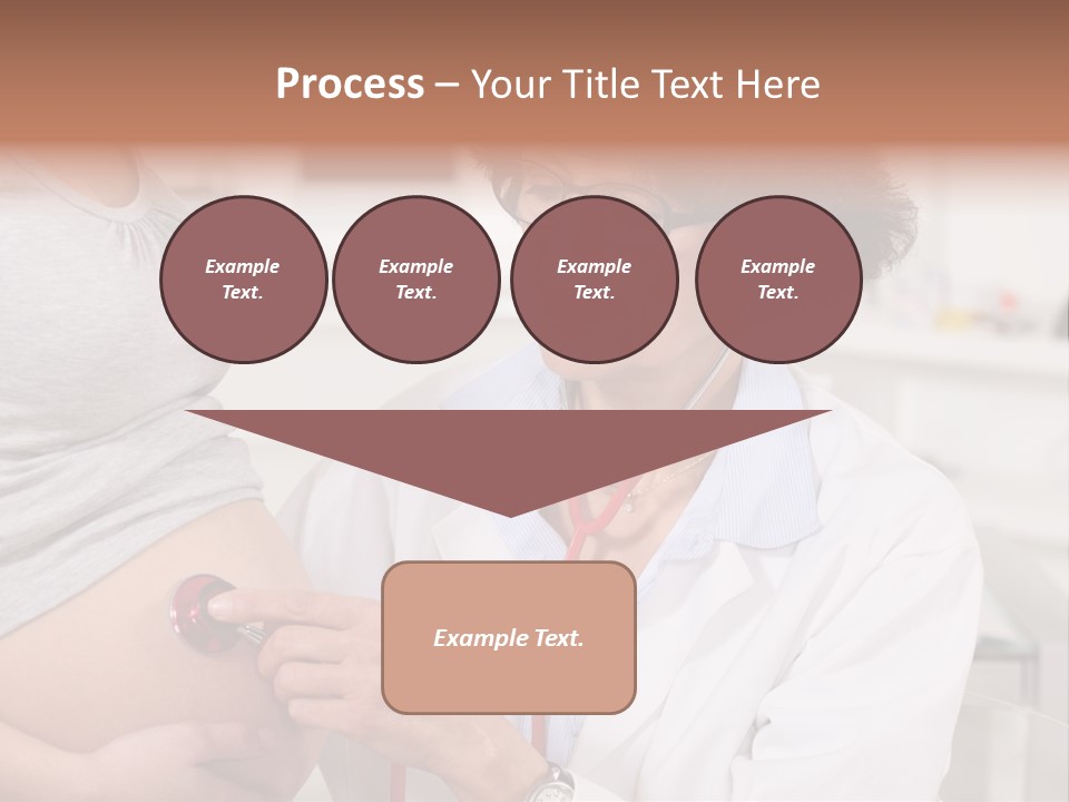 Belly Female Gynecology PowerPoint Template
