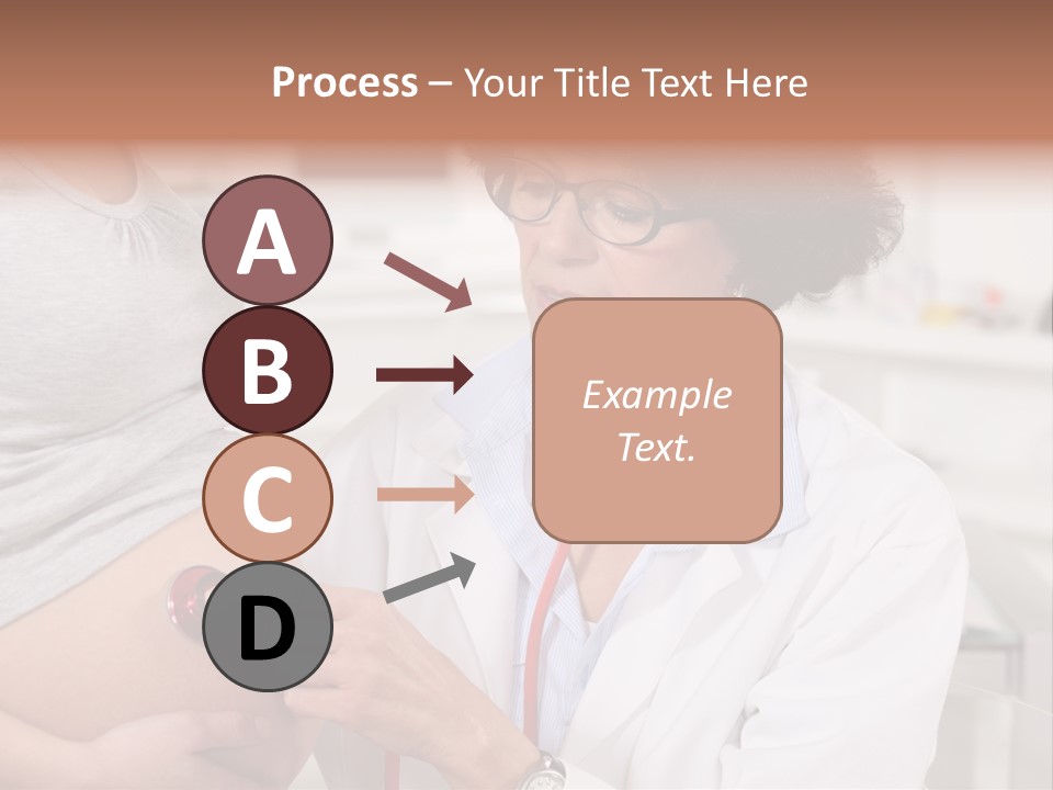 Belly Female Gynecology PowerPoint Template