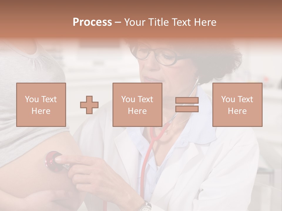 Belly Female Gynecology PowerPoint Template