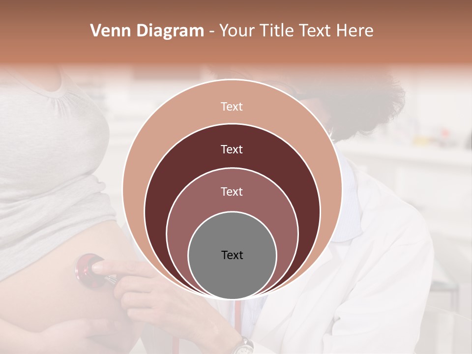 Belly Female Gynecology PowerPoint Template