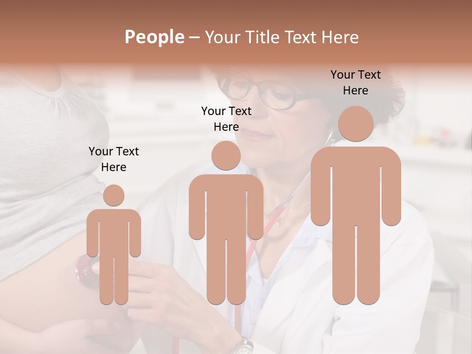 Belly Female Gynecology PowerPoint Template