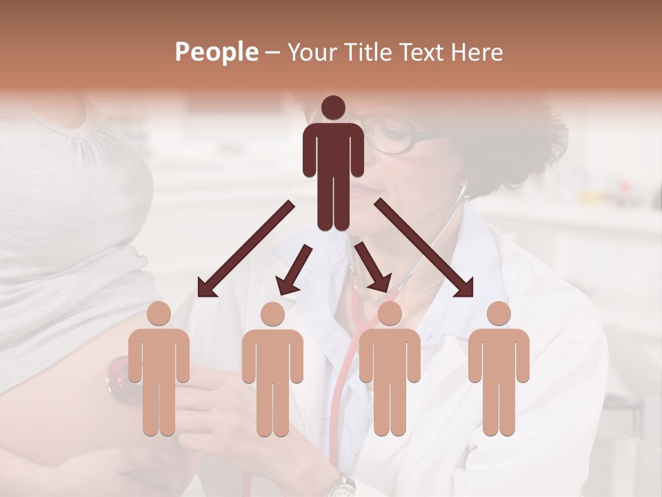 Belly Female Gynecology PowerPoint Template