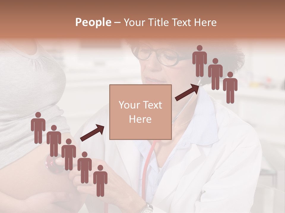 Belly Female Gynecology PowerPoint Template