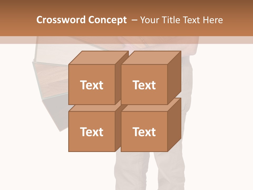 Wood Floor Home PowerPoint Template