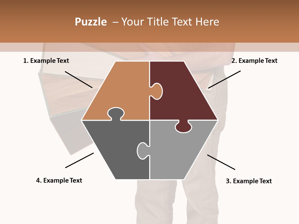 Wood Floor Home PowerPoint Template