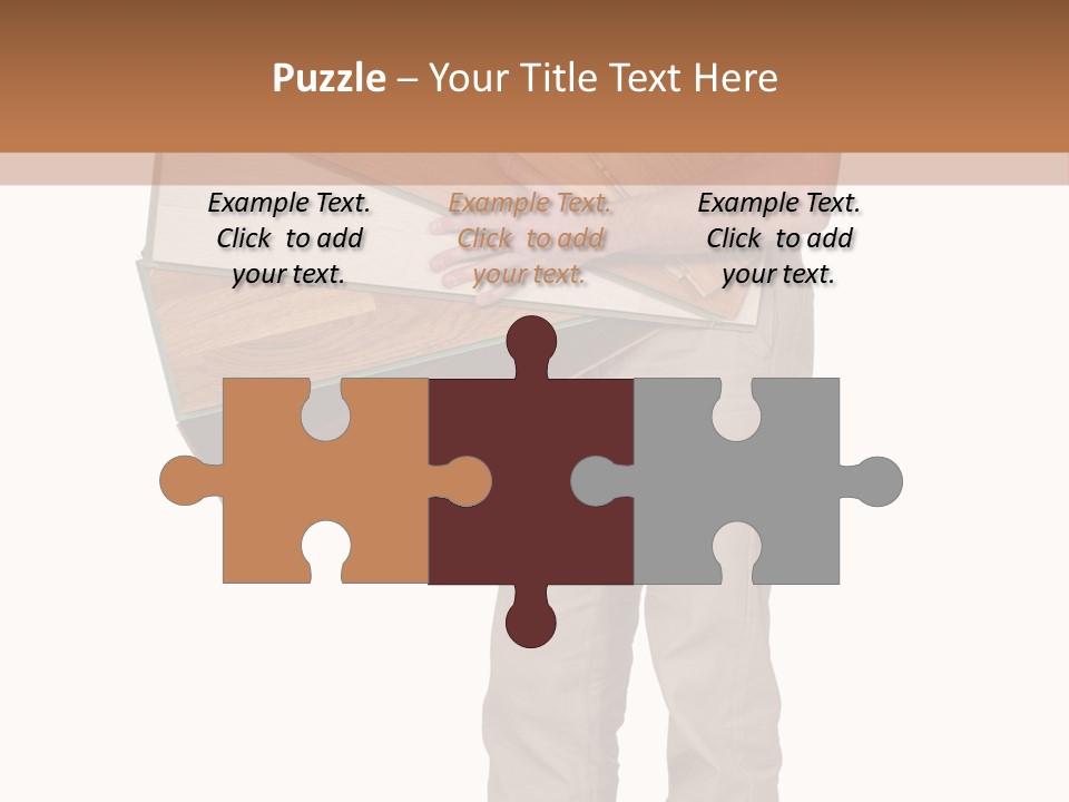 Wood Floor Home PowerPoint Template