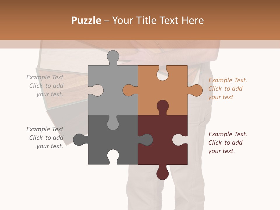 Wood Floor Home PowerPoint Template