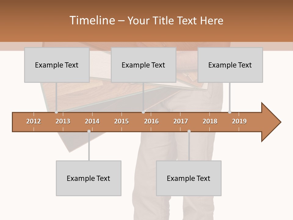 Wood Floor Home PowerPoint Template