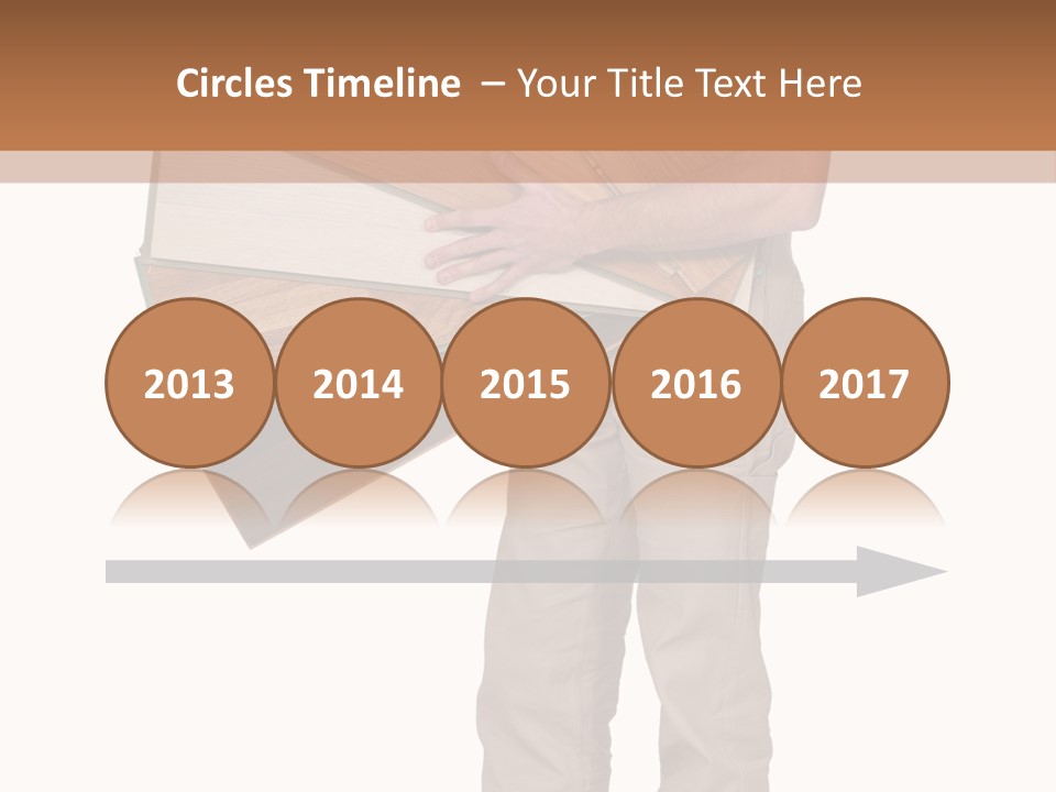 Wood Floor Home PowerPoint Template