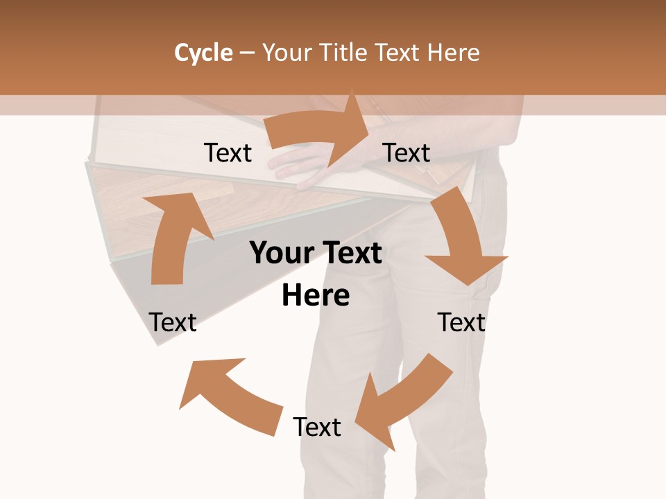 Wood Floor Home PowerPoint Template