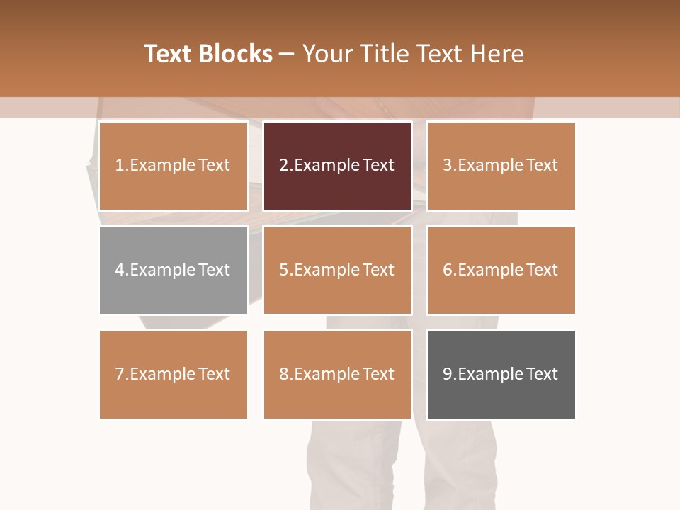 Wood Floor Home PowerPoint Template